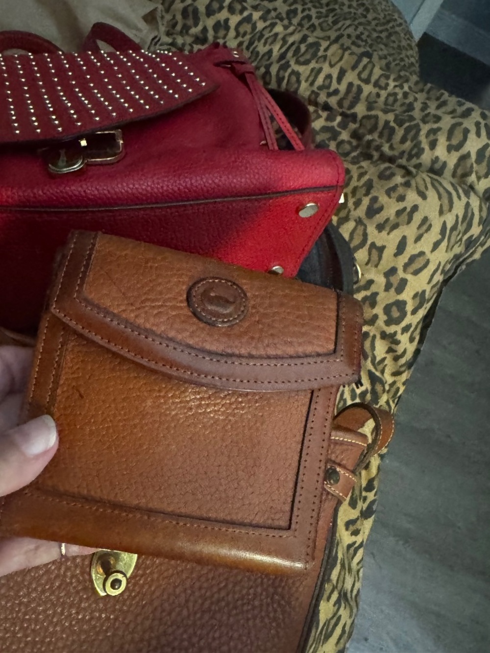Vintage Coach purse and wallet